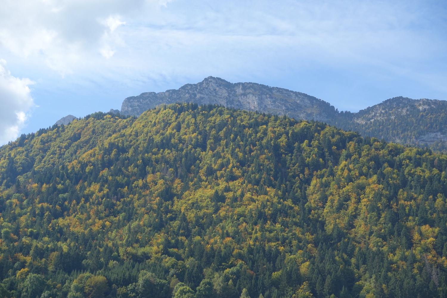 Le massif des Bauges, terroir de la Brasserie Caquot