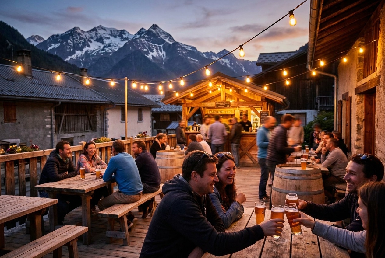 L’Ours Bar, terrasse guinguette