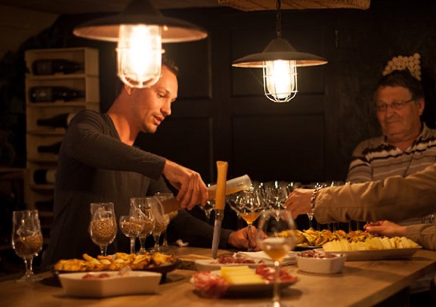Dégustation à la brasserie