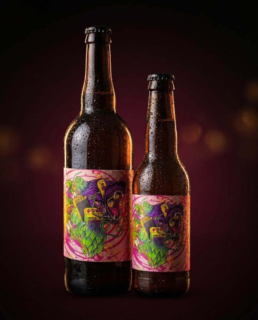 Bière FuzZzy, gamme OURS de la Brasserie Caquot